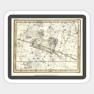 Aries Constellation Celestial Atlas Sticker